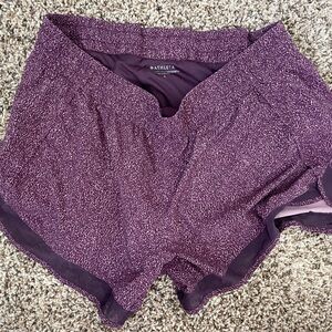Athleta Mesh Racer Shorts